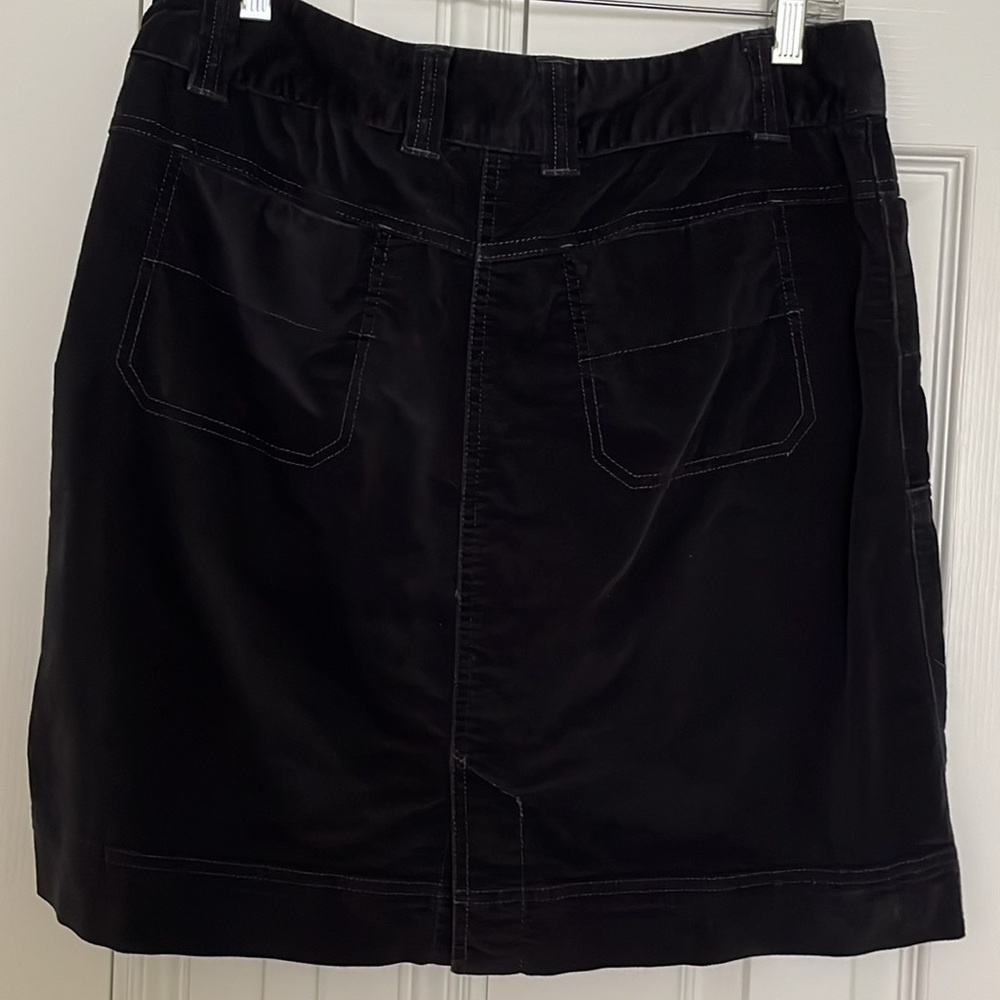 Athleta crushed velvet mini skirt - Picture 2 of 11